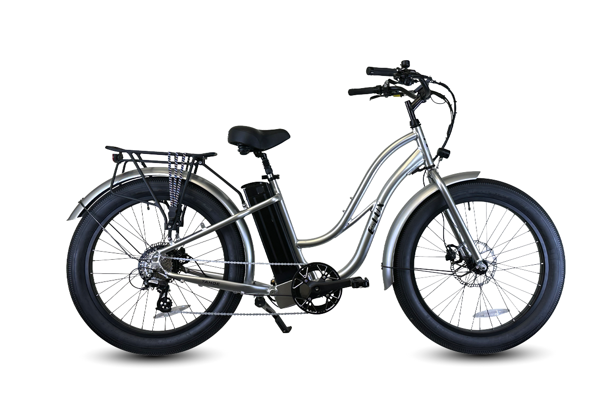 e-lux electric bicycle Tahoe GT Step Through Fat Tire E-Bike