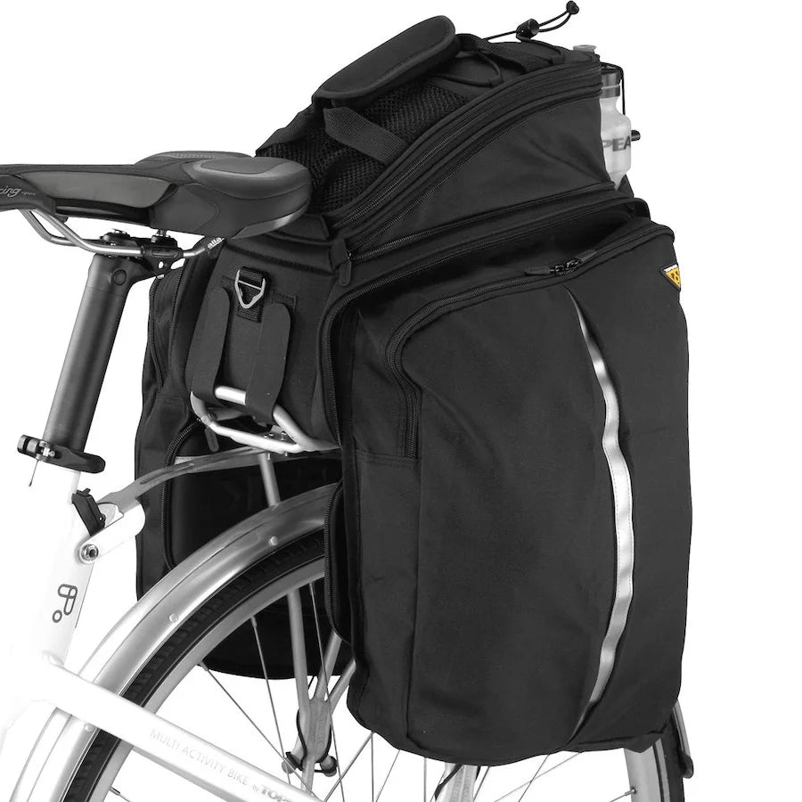 Trunk bag with online panniers